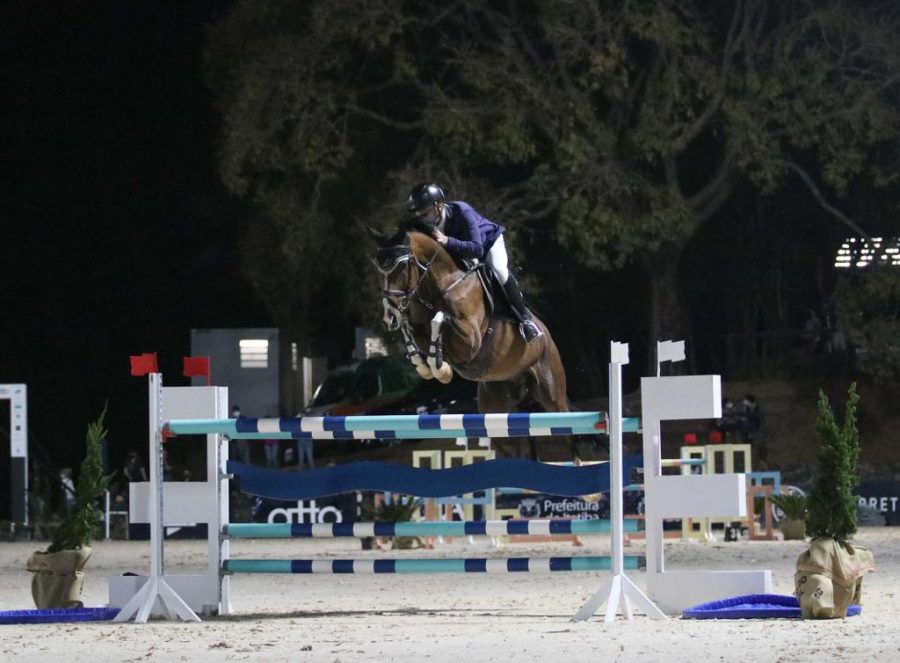 Lúcio Osório foi o destaque da primeira etapa do DTC Equestrian Tour 2020 (foto de Felippe Saad)