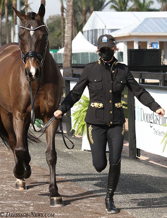 O Global Dressage Festival em Wellington começa como o primeiro evento internacional de adestramento de 2021