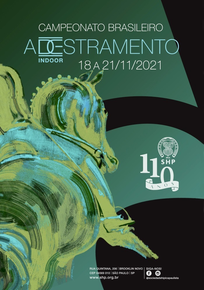 Campeonato Brasileiro de Adestramento e Taça Brasil de Adestramento Indoor de 18 a domingo, 21/11