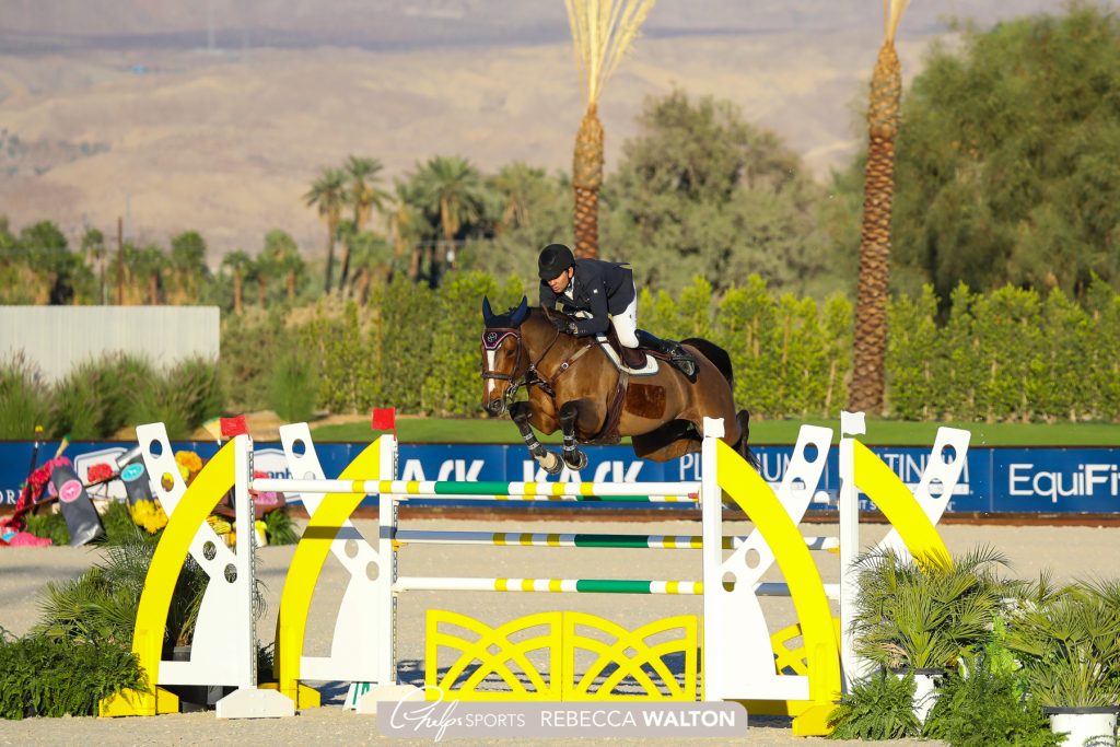 Cassio Rivetti e Alanine-De-Vains-Cassio-Rivetti a caminho da vitória (Phelps Sports Rebecca Walton)