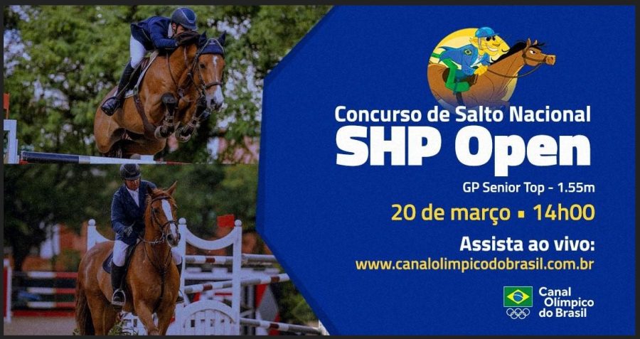 Canal Olímpico do Brasil transmite Concurso de Hipismo Saltos Nacional