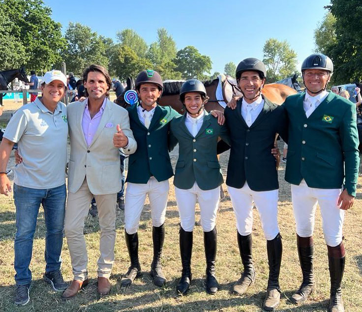 Brasil é bronze na Copa das Nações FEI Longines CSIO5* Hickstead, na Inglaterra