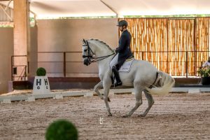 Adestramento: Victor Trielli Ávila é um dos atletas que compete nesta modalidade hípica olímpica. O cavaleiro é bicampeão sul-americano por equipe (2018/2022) e prata individual em 2022, ano em que também foi campeão Brasileiro Sênior montando Gabarito HI, cavalo da foto, em clique de Luis Ruas.