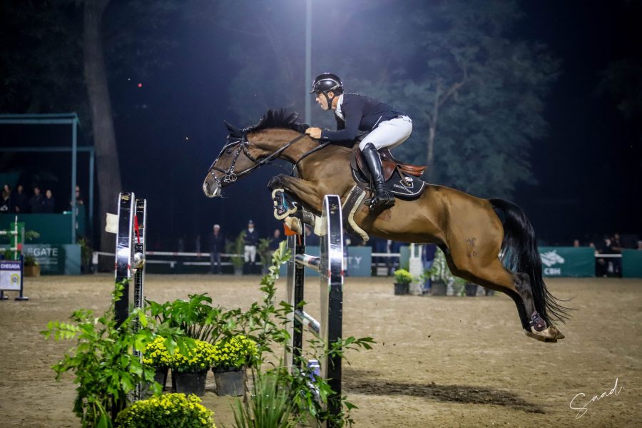 Concurso de Salto Nacional D Maio teve vitória dos tops Lucio Osório no Clássico e Raphael Machado Leite, na Copa Ouro