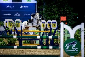 O campeão João Marcelo com Chevaux Belina do Amorana (Luis Ruas)