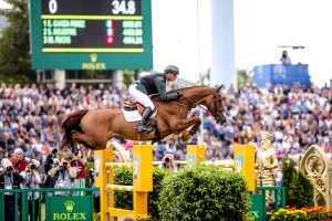 Rodrigo Pessoa e Major Tom 4º lugar no GP 5 Rolex em Aachen (Luis Ruas)