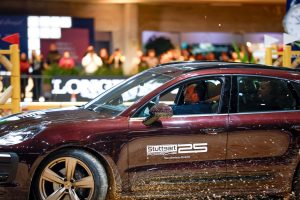 Eduardo Leônidas no volante da Macan no Desafio da Stuttgart Porsche - Foto - Luis Ruas