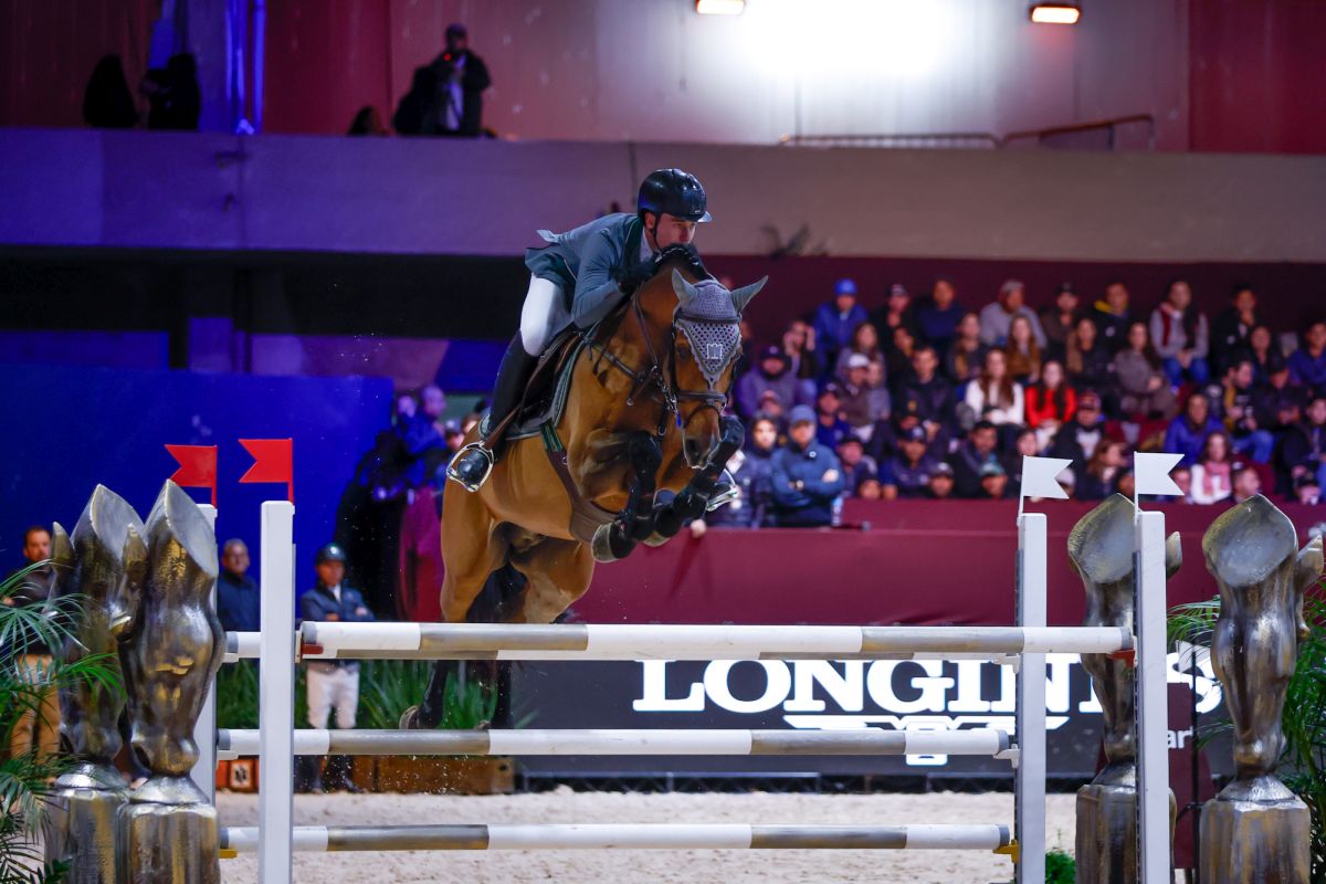 Guilherme Foroni com Clueso 5 é o campeão do Clássico no Internacional Indoor na Sociedade Hípica Paulista