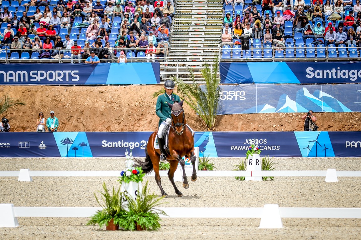 Missão cumprida na largada do Time Brasil de Adestramento no Pan
