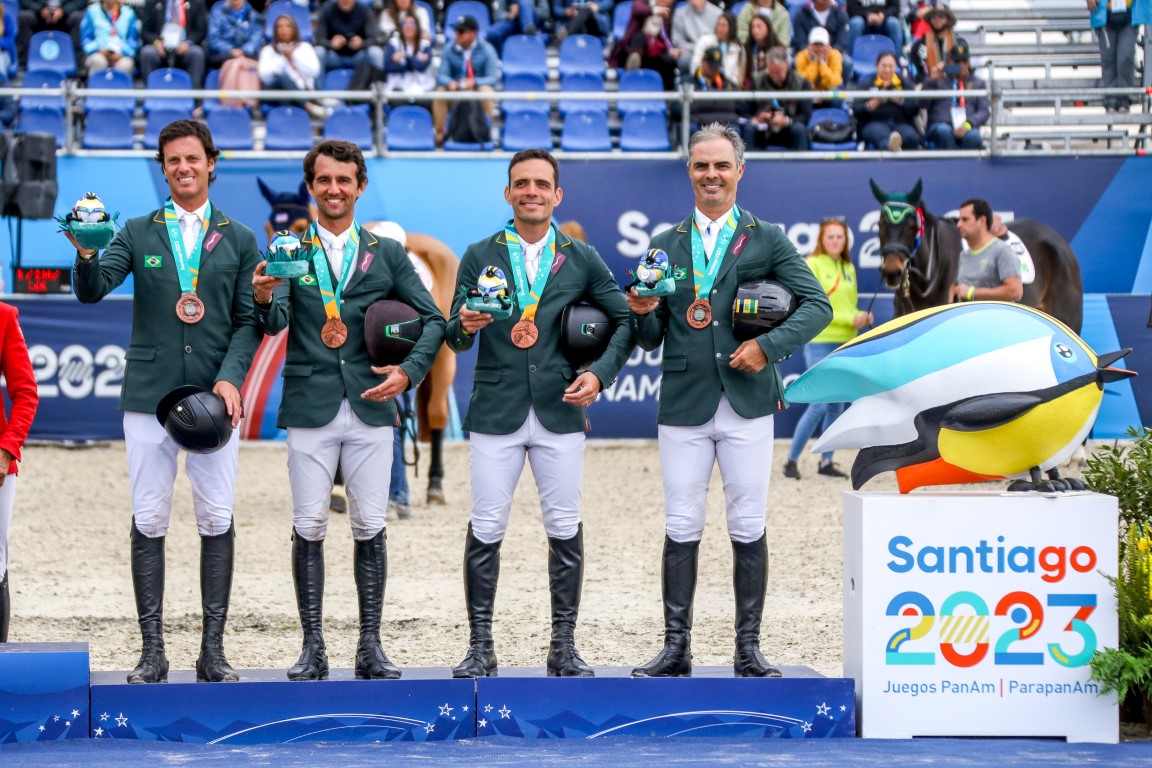 Time Brasil de Salto é bronze e Stephan Barcha e Pedro Veniss vem em 3º e 4º lugar na final