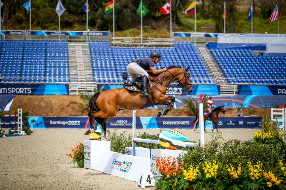 Criação nacional – cavalos Brasileiro de Hipismo – muito bem representada no Salto no Pan 2023