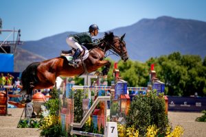 Stephan e Chevaux Primavera Império Egípcio ouro para uma égua BH no Pan 2023 (Luis Ruas) 