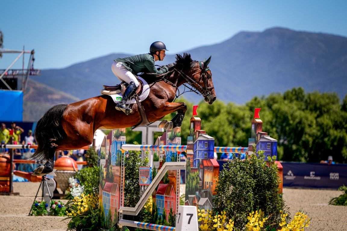 Stephan Barcha no Festival Brasileiro de Hipismo em SP